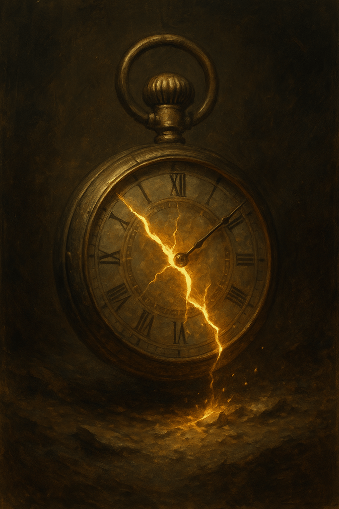 montre à gousset symbolisation la fracture du temps