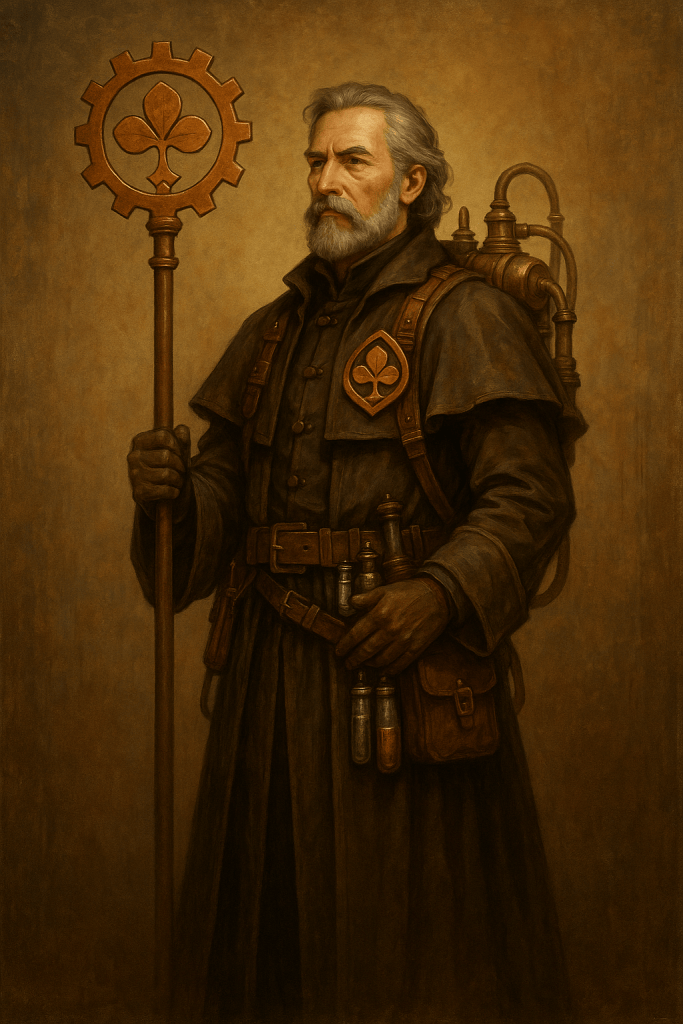 Portrait d'Ilarion, fondateur de la maison de Valteris